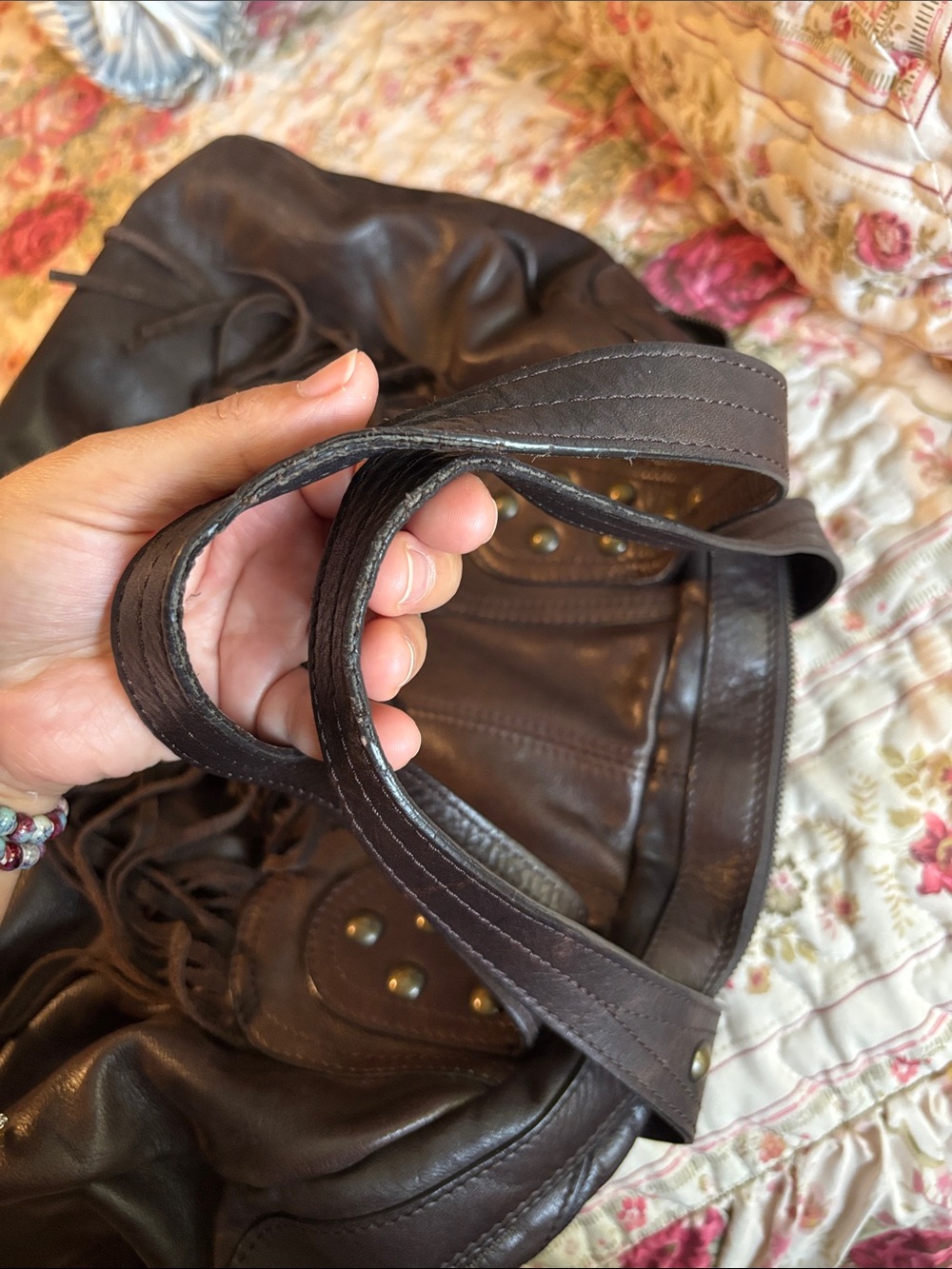 Sundance Fringe Leather Bag - Picture 7 of 8